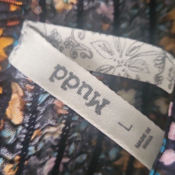 MUDD Orange Bishop Sleeve Sundress - Picture 3 of 3